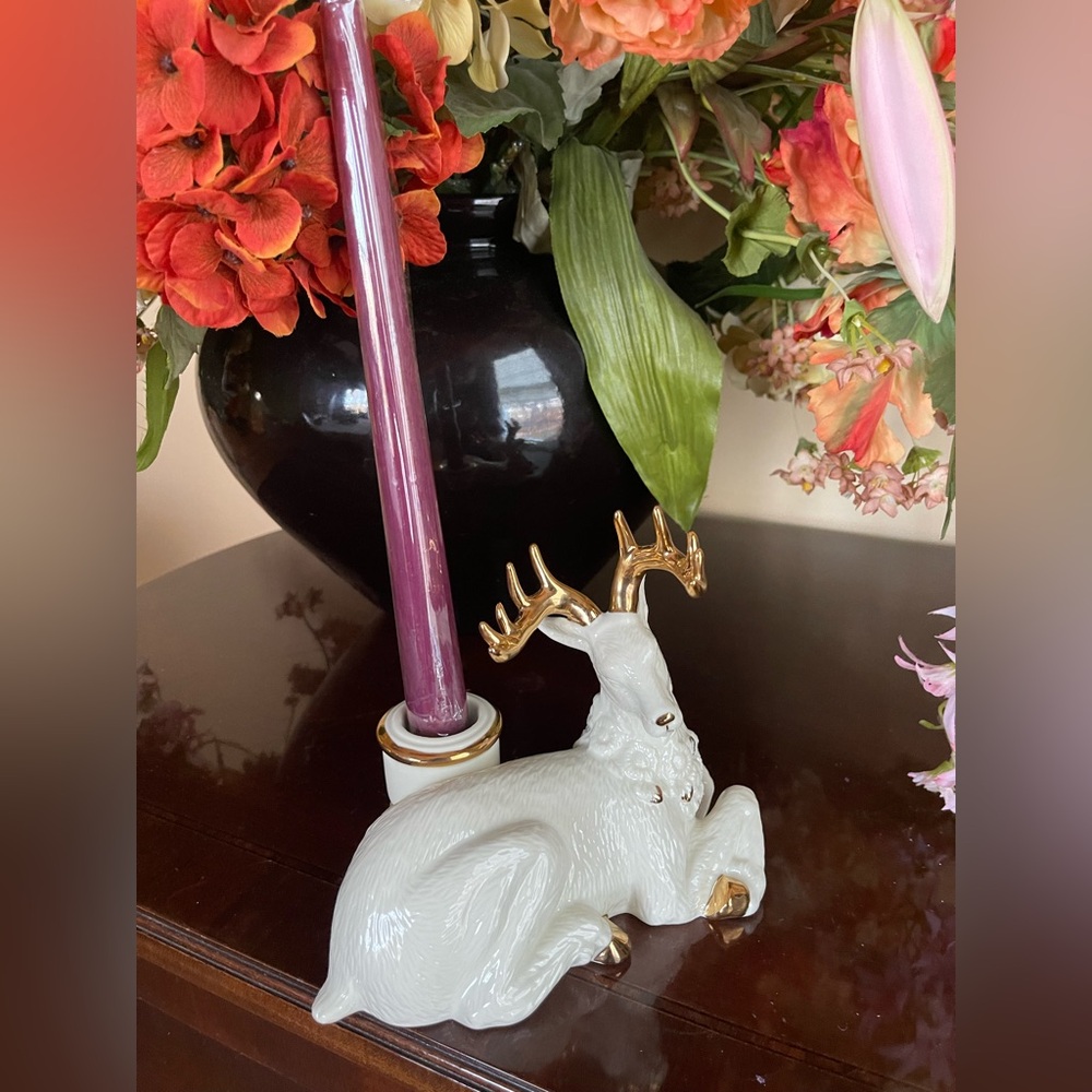 MIKASA CHRISTMAS DECOR REINDEER HOLIDAY ELEGANCE PORCELAIN MINT BOX Deer
(1)